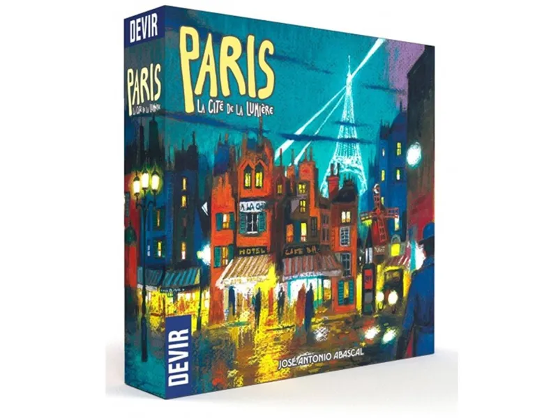 Juego de mesa devir parís: la citè de la lumière (ed. en español) pegi 8