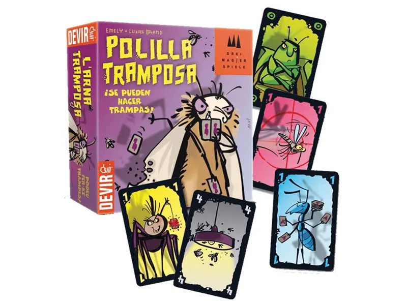 Juego de mesa devir la polilla tramposa pegi 7