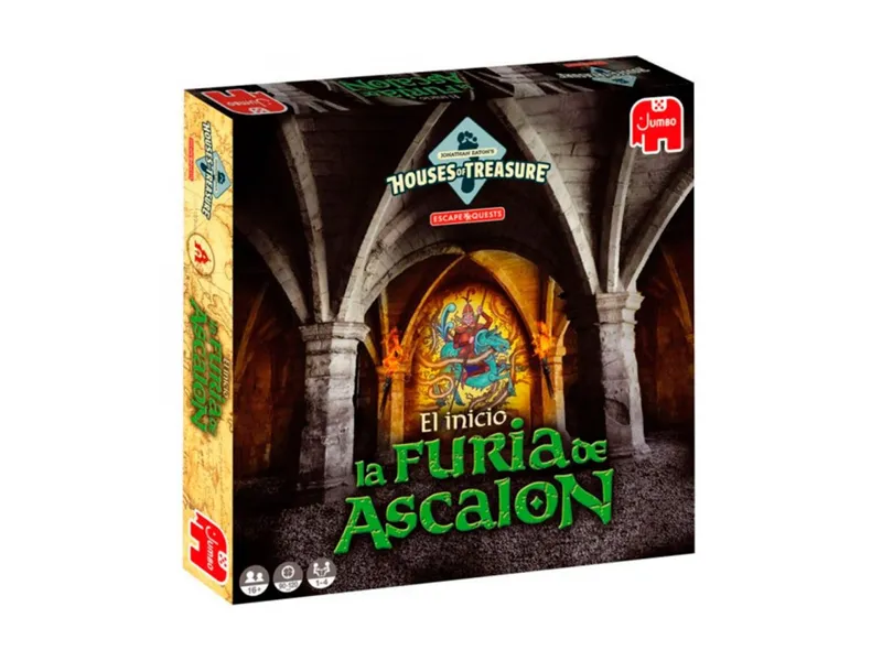 Juego de mesa escape quest el inicio -  la furia de ascalon pegi 16