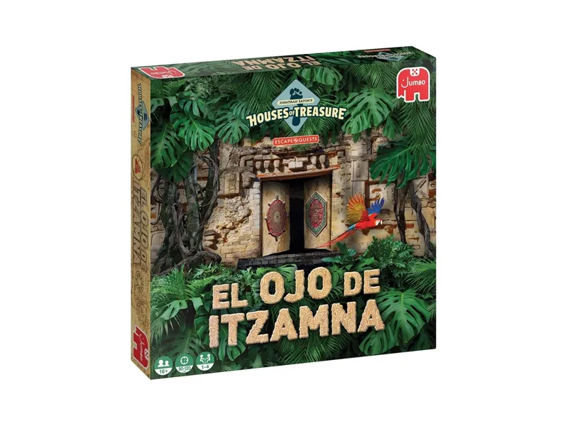 Juego de mesa escape quest el ojo de itzama pegi 16