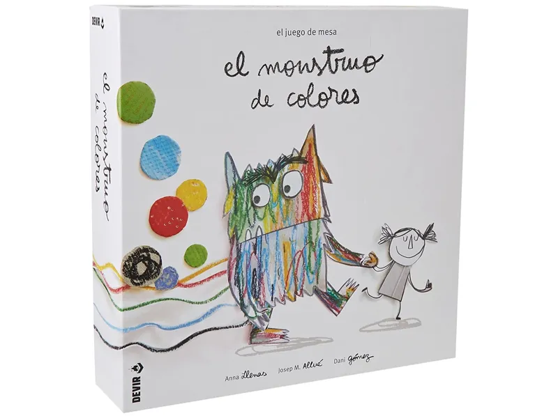 Juego de mesa devir el monstruo de colores pegi 3