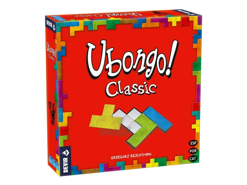Juego de mesa devir ubongo versión trilingüe pegi 8