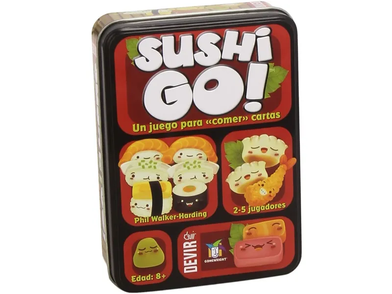 Juego de mesa devir sushi go pegi 10