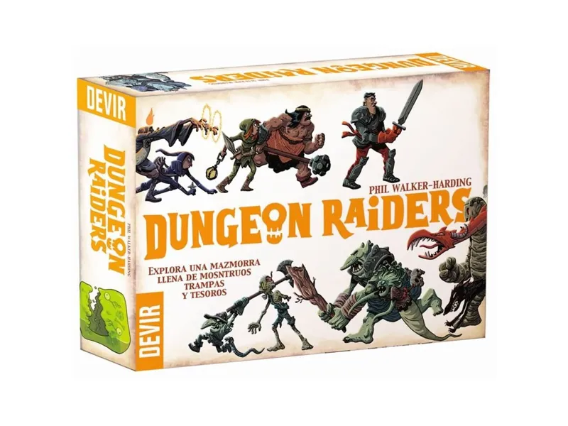 Juego de mesa devir dungeon raiders