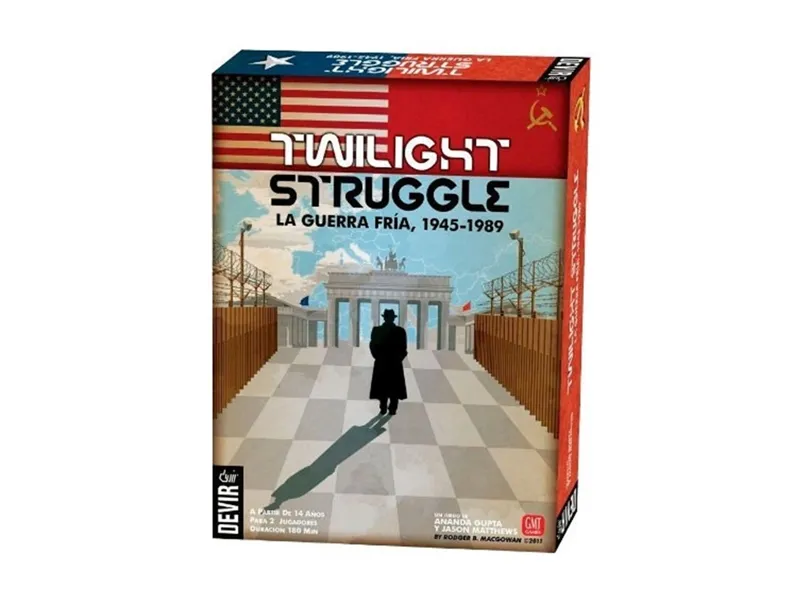 Juego de mesa devir twilight struggle: la guerra fría pegi 14