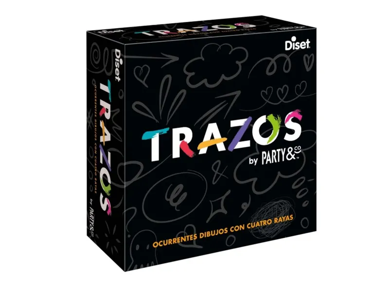 Juego de mesa party & co. trazos pegi 8