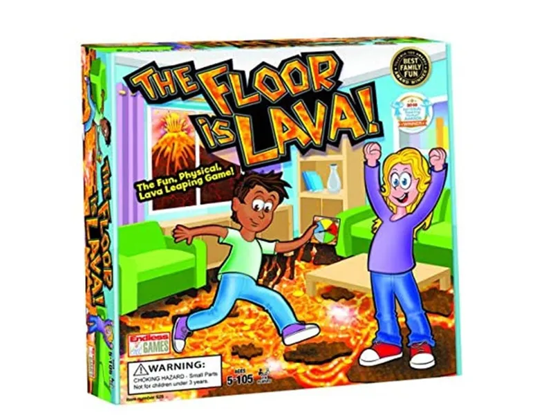 Juego de mesa floor is lava pegi 5