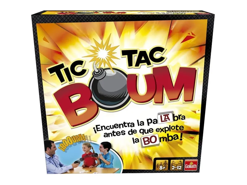 Juego de mesa tic tac boum pegi 8