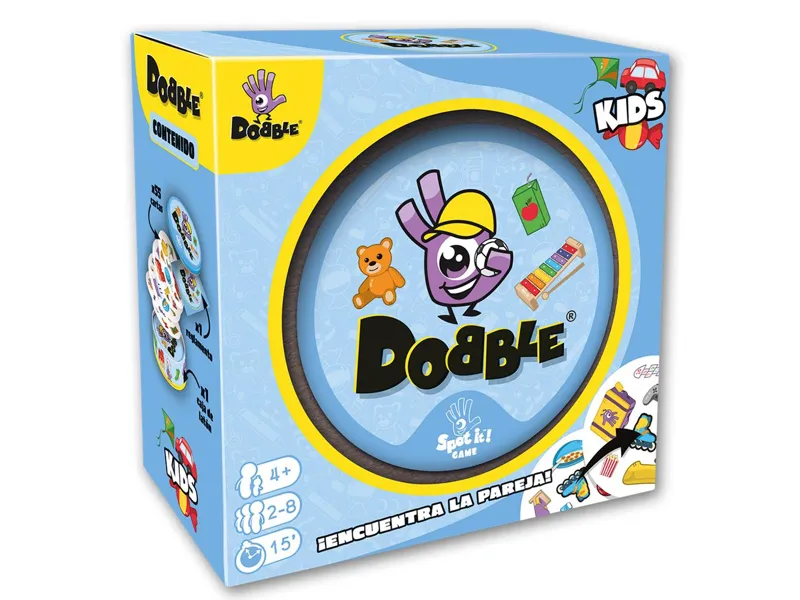 Juego de mesa dobble kids pegi 4