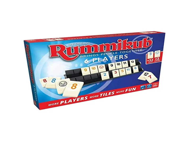 Juego de mesa rummikub original 6 jugadores pegi 6