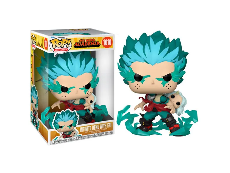 Funko pop my hero academia infinite deku with eri 51901