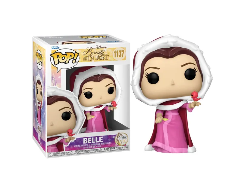 Funko pop disney la bella y la bestia bella en la nieve 57587