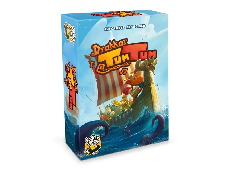 Juego de mesa drakkar tum tum pegi 8