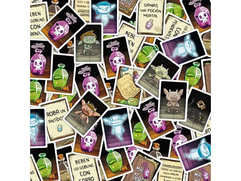 Cartas promocionales mal trago