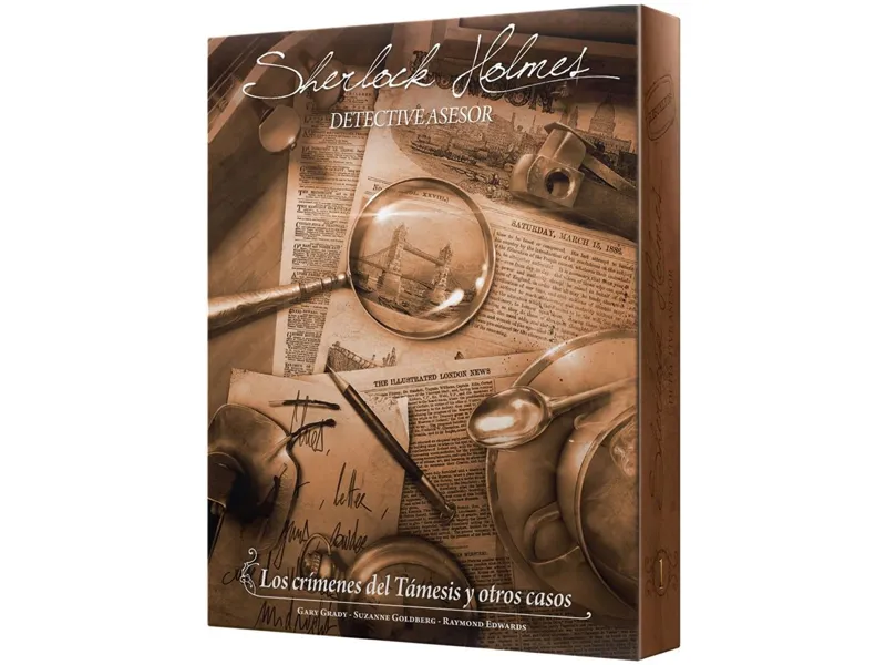 Juego de mesa sherlock holmes: los crímenes del támesis pegi 12