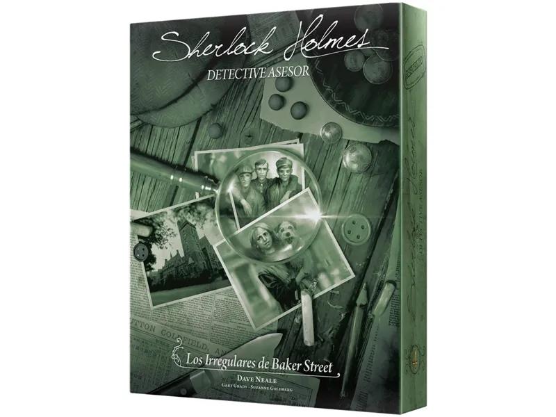Juegos de mesa sherlock holmes: los irregulares de baker street pegi 14