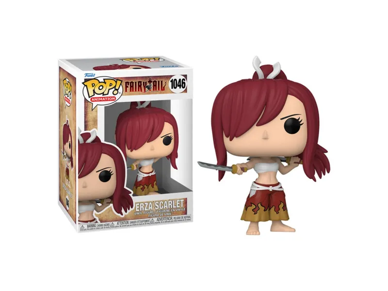 Funko pop animacion fairy tail erza scarlet 57338