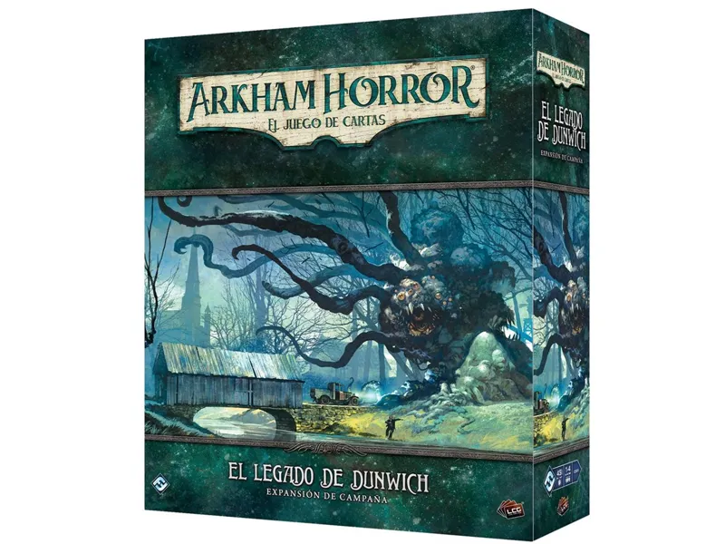 Juego de mesa arkham horror : el legado de dunwich exp. campaña pegi 14