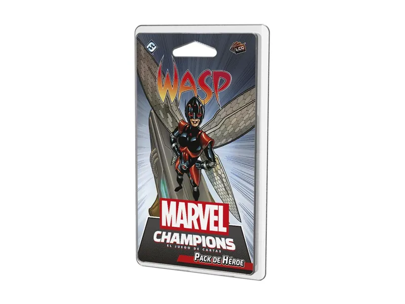 Juego de mesa marvel champions: wasp 60 cartas pegi 14