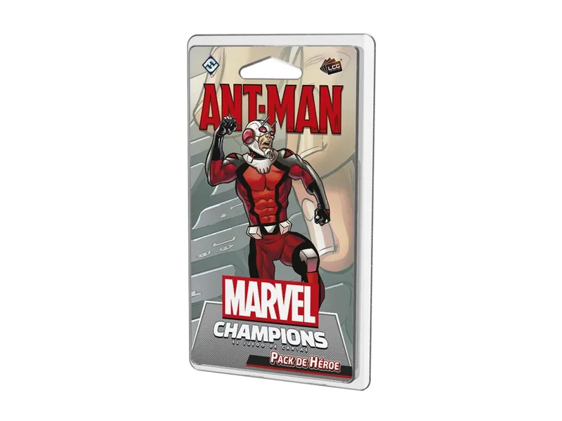 Juego de mesa marvel champions: ant - man 60 cartas pegi 14