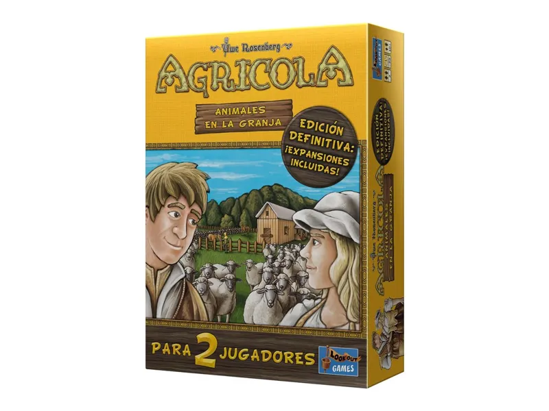 Juego de mesa agricola animales en la granja edicion definitiva expansiones incluidas pegi 10