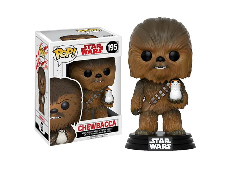 Funko pop star wars e8 the last jedi chewbacca con porg 14748 - px - 1vw