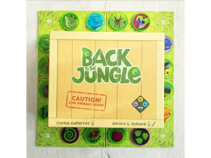 Juego de mesa back to the jungle pegi 6