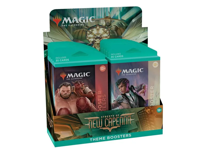 Juego de cartas caja de sobres wizards of the coast magic the gathering streets of new capenna theme boosters (10) inglés