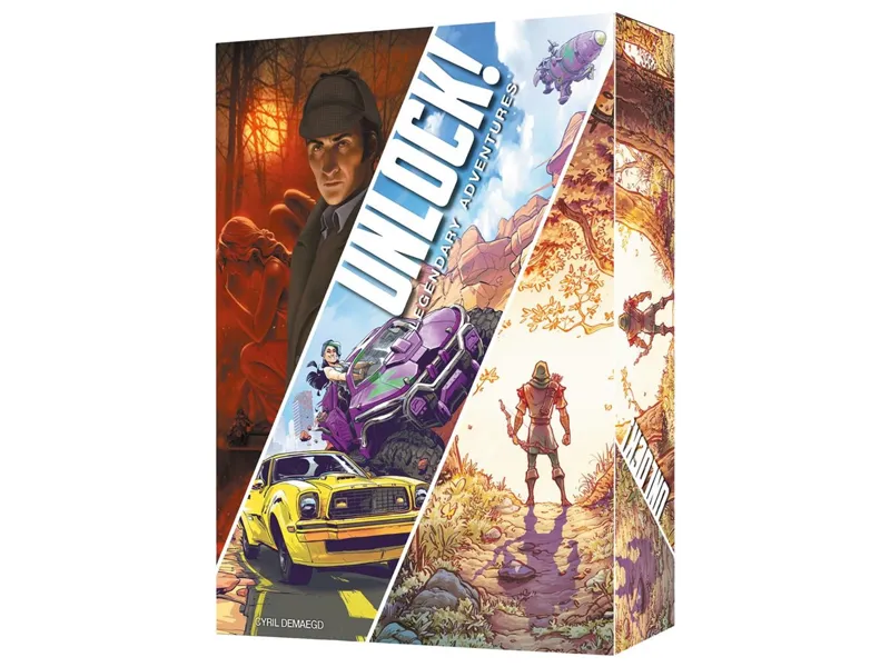 Juego de mesa unlock! legendary adventures pegi 10