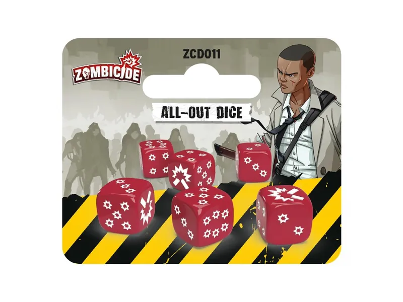 Dados juego de mesa zombicide 2nd edition