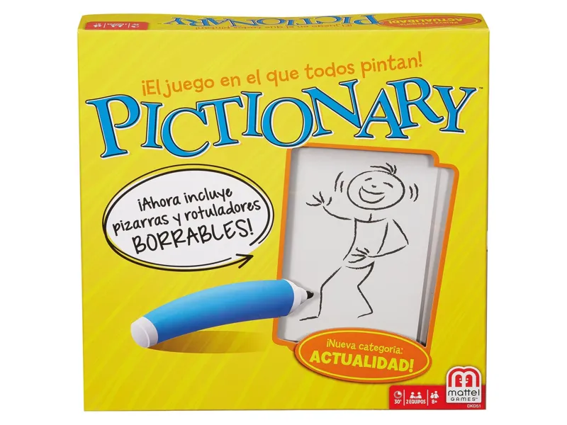 Juego mattel games pictionary original en castellano pegi 8