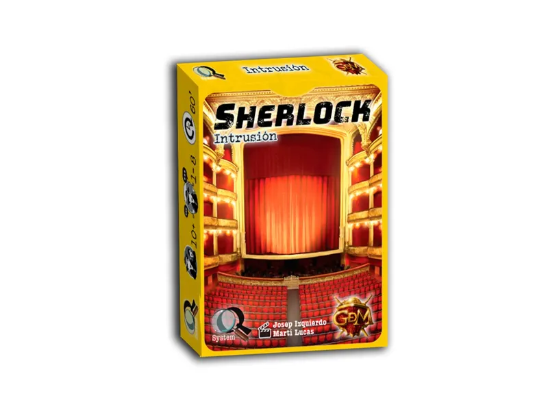 Juego de mesa gdm sherlock: intrusión pegi 10