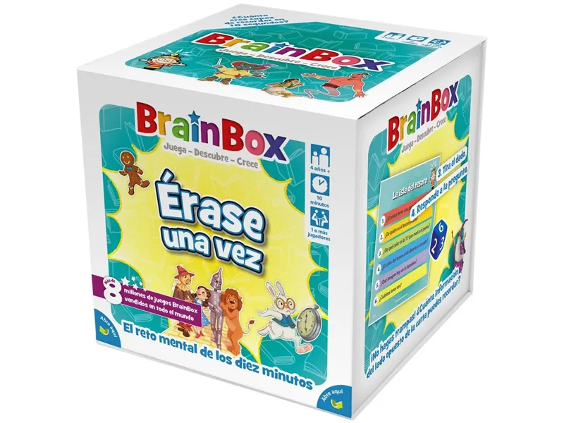 Juego de mesa brainbox érase una vez pegi 4