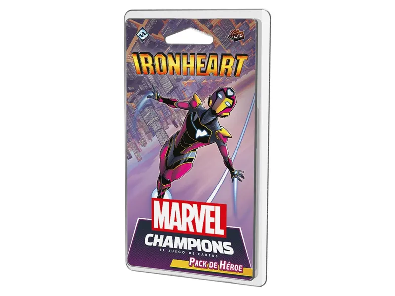 Juego de mesa marvel champions ironheart pegi 14