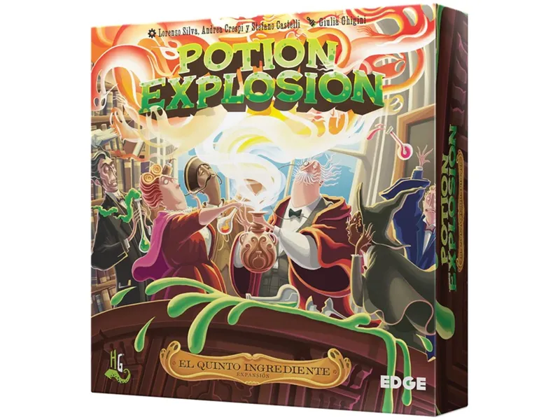 Juego de mesa potion explosion el quinto ingrediente pegi 8