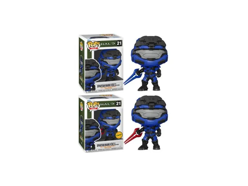 Funko pop videojuegos halo infinite mark v [b] con espada azul con opcion chase 59336