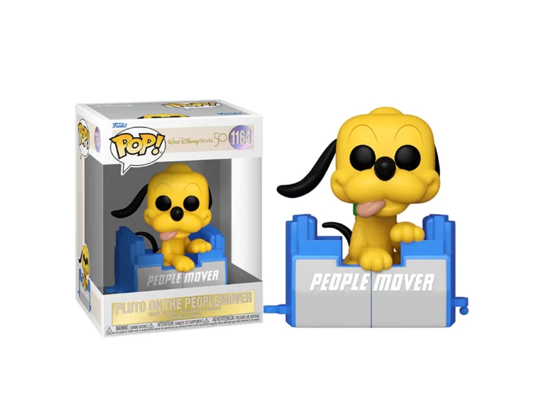 Funko pop disney walt disney aniversario 50th people mover pluto 59509
