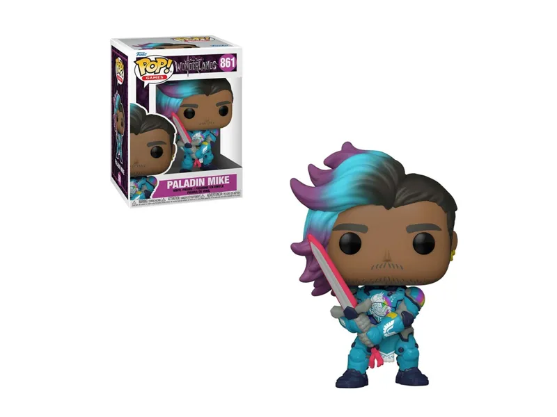 Funko pop videojuegos tiny tina wonderland paladin mike 59334