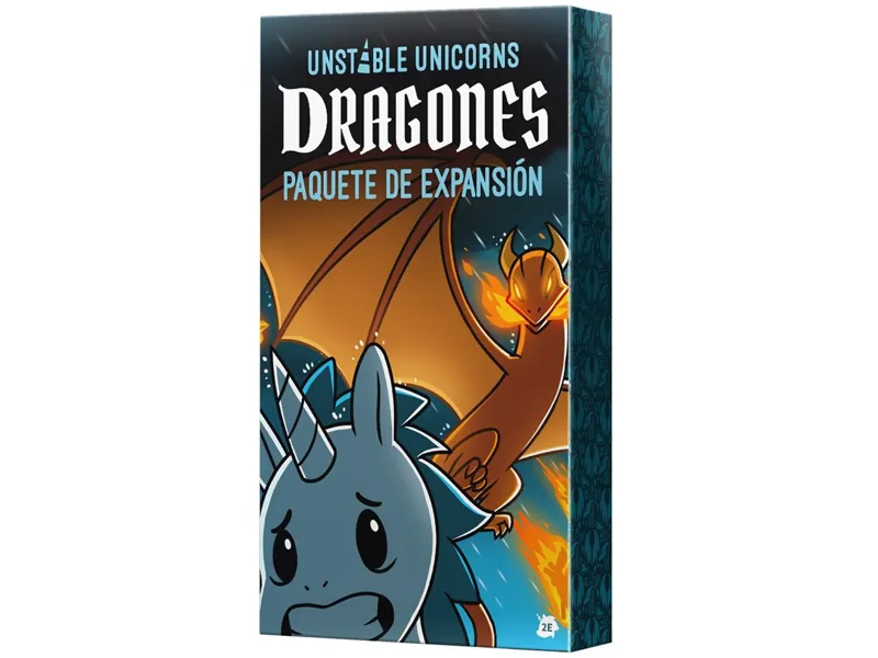 Juego de mesa unstable unicorns dragones expansion pegi 8