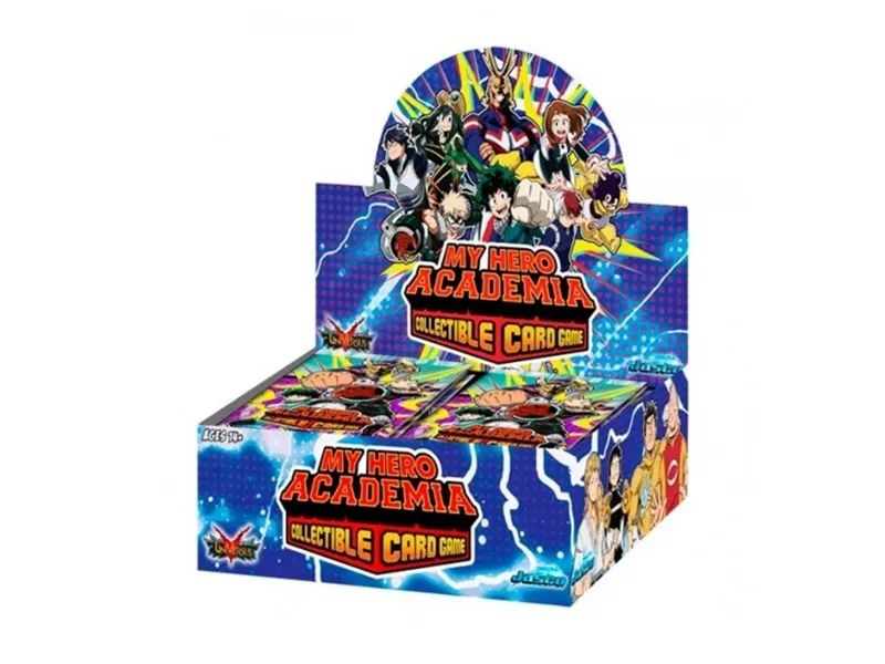 Juego de cartas my hero academia booster box display ola 1 (24 unidades) inglés