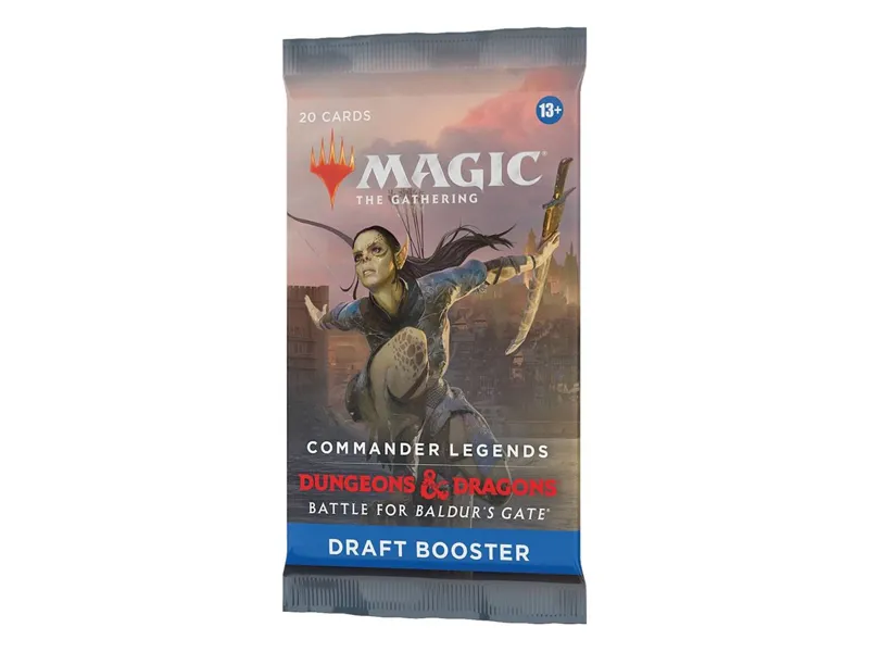 Juego de cartas wizards of the coast magic the gathering battle for baldurs gate sobres draft 1 unidad inglés