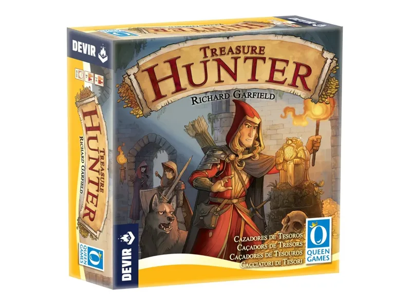 Juego de mesa devir treasure hunters pegi 8