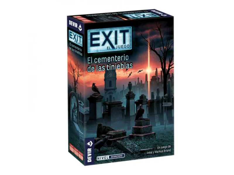Juego de mesa devir exit el cementerio de las tinieblas