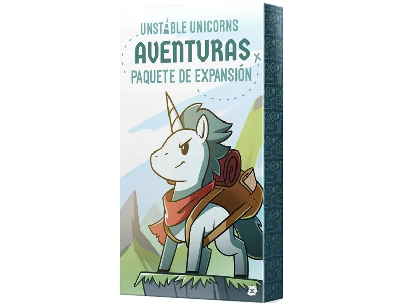Juego de mesa unstable unicorns aventuras pegi 8