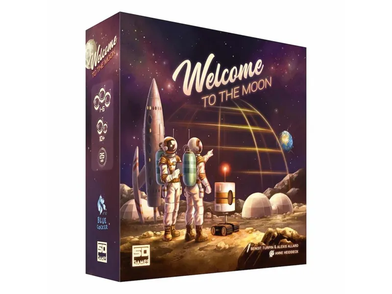 Juego de mesa welcome to the moon pegi 10