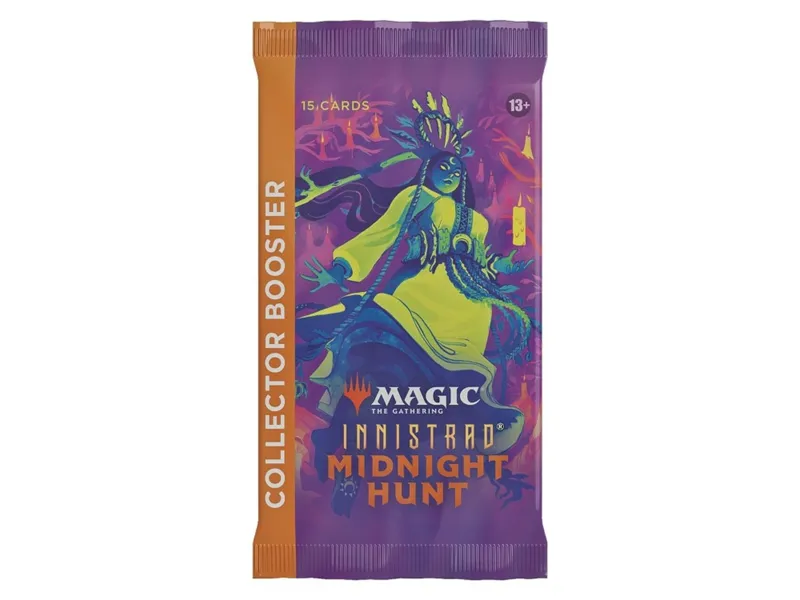 Juego de cartas sobre individual wizards of the coast magic the gathering midnight hunt inglés