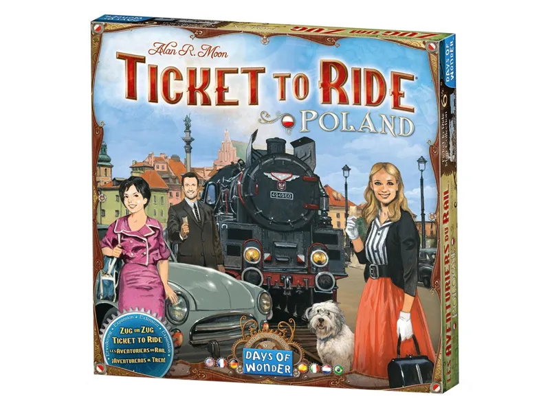 Juego de mesa aventureros al tren polonia pegi 8