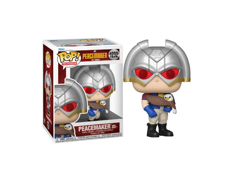 Funko pop dc comics peacemaker peacemaker con halcon 64181