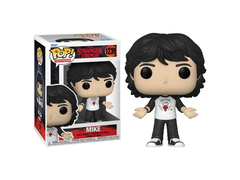 Funko pop series tv stranger things s4 mike 62393