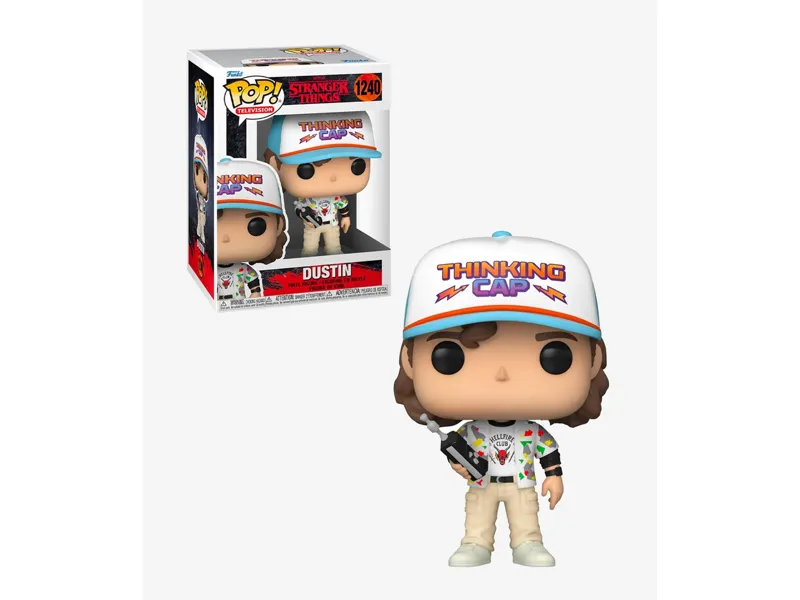 Funko pop series tv stranger things s4 dustin 62394